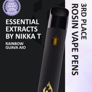 Solventless All-in-One Live Rosin Vape - Essential Extracts New Jersey
